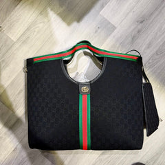WOMEN BAGS - Gucci Giglio GG Canvas Tote