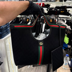 WOMEN BAGS - Gucci Giglio GG Canvas Tote