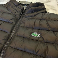 LACOSTE - ΜΑΥΡΟ ΑΜΑΝΙΚΟ ΜΠΟΥΦΑΝ 2026