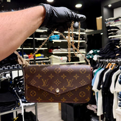 WOMEN BAGS - Louis Vuitton Felicie Chain Wallet style