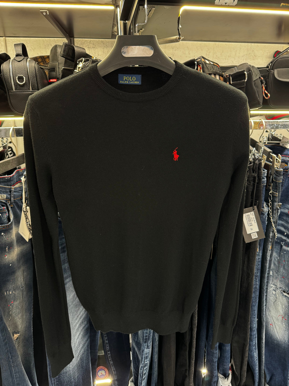 RALPH LAUREN - ΠΛΕΚΤΟ ΛΑΙΜΟΚΟΨΗ