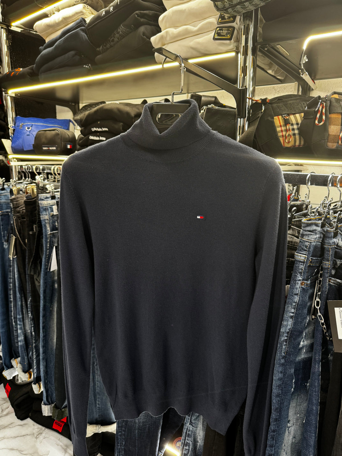 TOMMY HILFIGER - ΠΛΕΚΤΟ ΖΙΒΑΓΚΟ